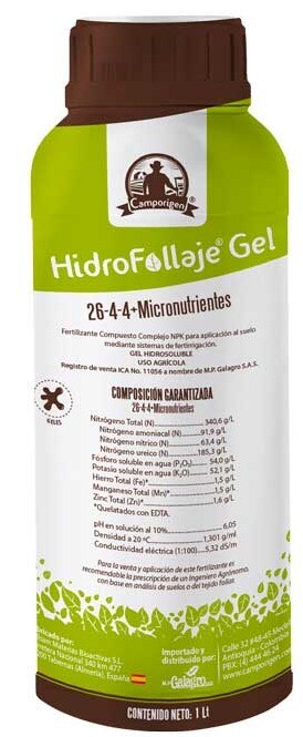 HidroFollaje Gel